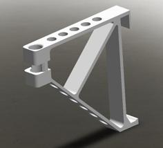 Replicator 2 Side Mount Filament Guide 3D Printer Model