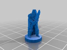 (3D Slash) Dread Knight 20mm 3D Printer Model