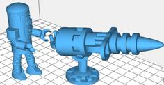 Death Ray Objective 28mm Scale 3D Printer Model