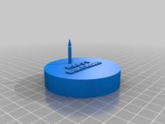 Birthday Cake 3D Printer Model