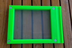 4X5 Ground Glass Holder 3D Printer Model