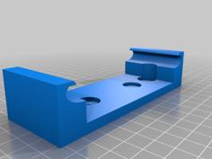 Nexus 7 Qi Wall Mount 3D Printer Model