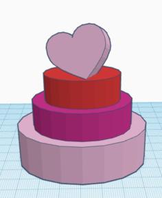 Birthday Cake 3D Printer Model