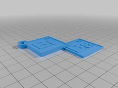 Breaking Bad Keychain (Single/Multi Color) 3D Printer Model