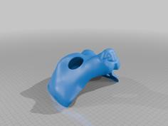 Canine Halfmask 3D Printer Model