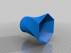 Hex Spiral Cup 3D Printer Model