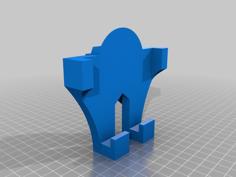 Specific Nexus 6 With Qi Charger Stand 3D Printer Model