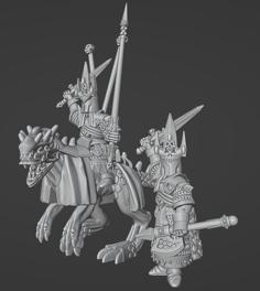 Dark Elf Overlord 3D Printer Model