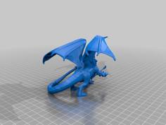 Galinda Half Dragon Sorceress 3D Printer Model