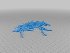 Cattle Decapitation Logo 3D Printer Model