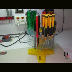 Tool Carousel With Empty Filament Roll 3D Printer Model