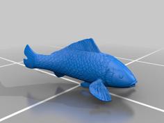 Nishiki’s Koi Fish 3D Printer Model