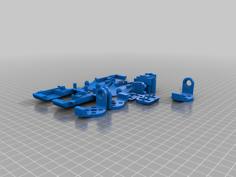 Servo Tilt Mount For 19mm Motor 3D Printer Model