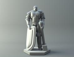 Human Soldier – D&D Miniature 3D Printer Model