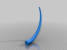 Elephant Tusks 3D Printer Model