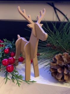 Reindeer 3D Printer Model