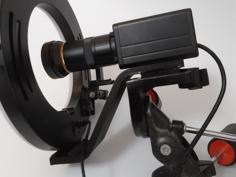 Ring Light And Camera On One Quick Relase Plate 3D Printer Model