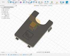 Toyota C-HR ISOFIX Cover Plate 3D Printer Model