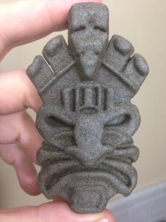 Tiki Mask 3D Printer Model