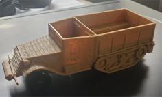 American Half Track Toy 3D Printer Model