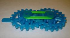 Simple Clock Gears 3D Printer Model