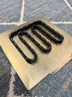 Bike Chain Print In Place 3D Printer Model