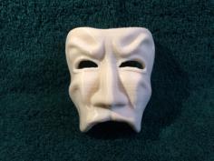 Venetian Mask 3D Printer Model