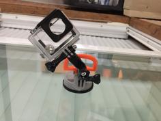 GoPro Sucction Cup 3D Printer Model