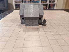 3 X 4 By 1 X 2 T Cottage 3D Printer Model