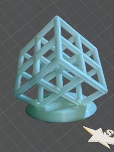 Magic Cube 3D Printer Model