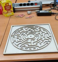 Laser Cut The Labyrinth