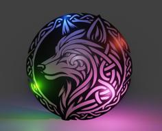 Wolf Art 3D Printer Model