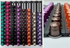 Modular Wall Mounted Nespresso Capsule Holder 3D Printer Model