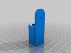 Audio Cable Plug Holder 3D Printer Model