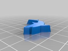 Shark Predator Meeple 3D Printer Model