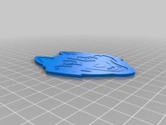 Uconn Husky 3D Printer Model