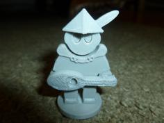 Dungeon Dolls: Bard 3D Printer Model