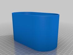 Oval Planter 3D Printer Model