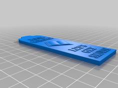 Bookmark Smutty 3D Printer Model