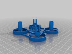 Tiny Whoop 8mm F3 Brushed 3D Printer Model