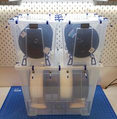 Filament Dry Box Ikea Samla 22L And 65L Simple And Quick To Build 3D Printer Model