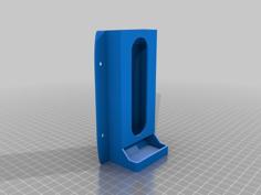 AA Battery Dispenser V2 Wall Mount Remix 3D Printer Model