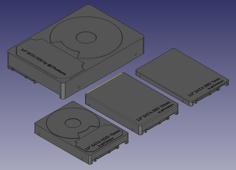 2.5/3.5 Dummy Hard Drives/SSD 3D Printer Model