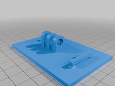 Raspberry Pi Camera Mount For IKEA Platsa Cupboard 3D Printer Model