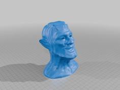 Alien Head Sculpt 2 3D Printer Model