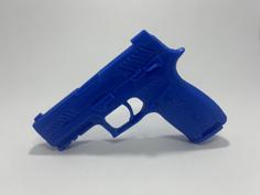 Sig Sauer P320 M18 Blue Gun/Red Gun/Training Gun 3D Printer Model