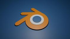 Blender Logo 3D Printer Model