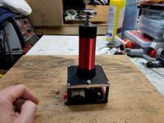 Tesla Coil 3D Printed – Desktop 2 X AA 3D Printer Model