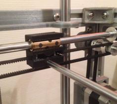 Ultimaker 2 XY Bushing Slider Block 3D Printer Model