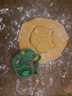 Cookie Cutter Caterpie (Pokémon) 3D Printer Model